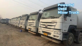 Used Howo 8x4 Concrete Mixer Truck For Sale