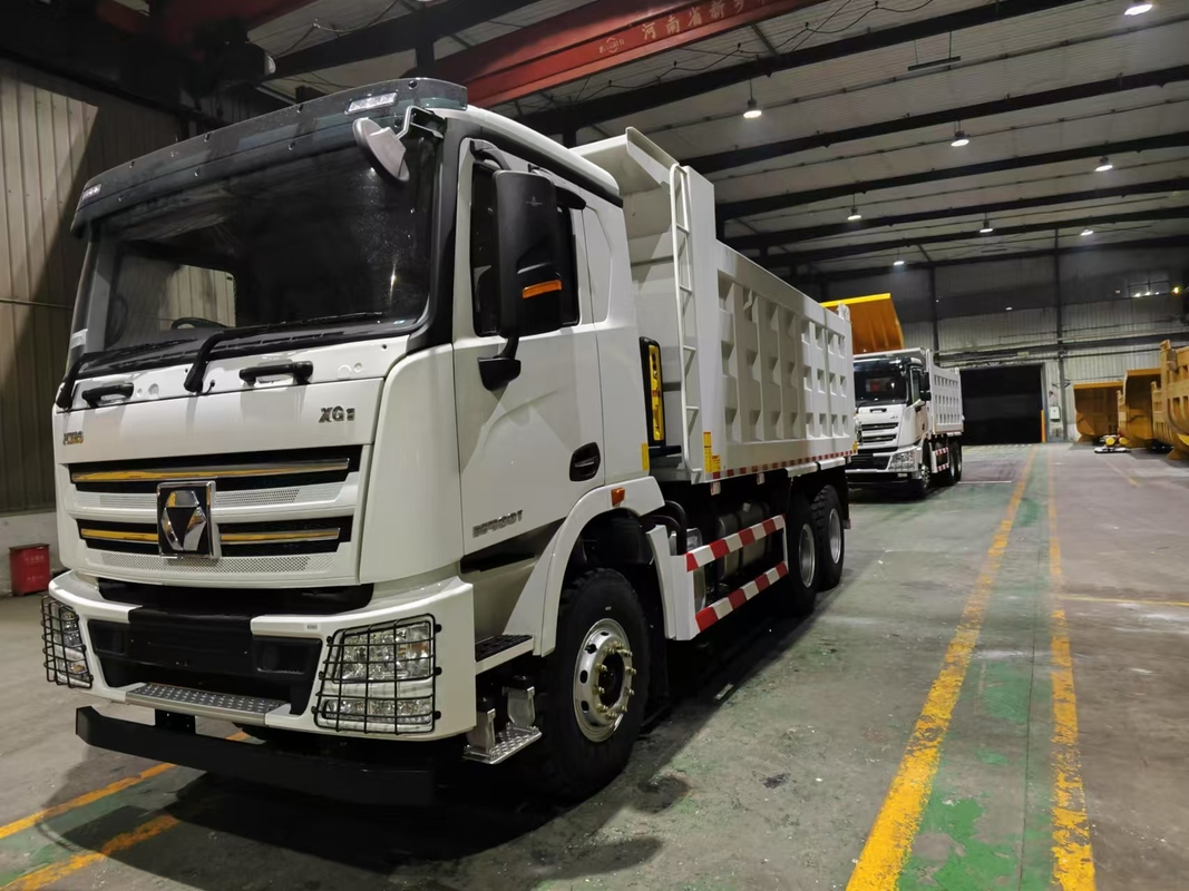 The XCMG XG1-DH400T A Heavy-Duty 6x4 Truck with Smooth Shifting and Optimal Power Delivery for Long-Haul Operations