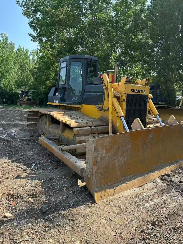 Used Shantui SD16R Crawler Bulldozer Versatile and Durable for Earthmoving and Construction Operations