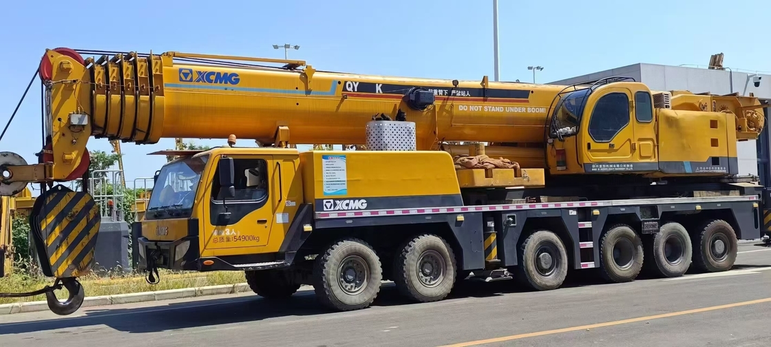 Used XCMG QY100K Crane Truck Designed for Demanding Lifting Operations in Construction Infrastructure and Industrial Applications