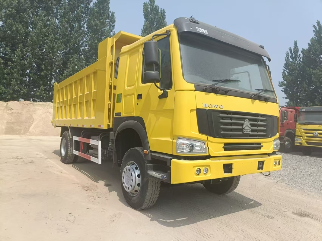 The Sinotruk Howo 371 4x2 A Powerful and Durable Used Dump Truck for Heavy-Duty Haulage Operations