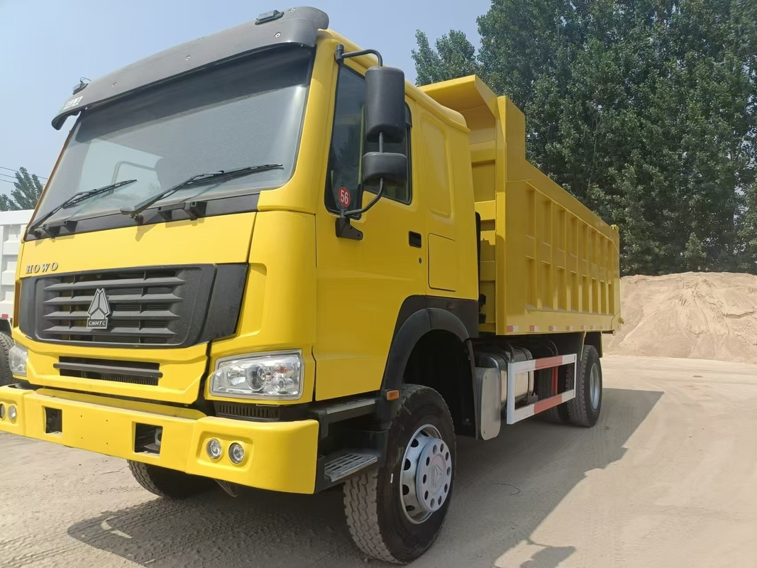 The Sinotruk Howo 371 4x2 A Powerful and Durable Used Dump Truck for Heavy-Duty Haulage Operations