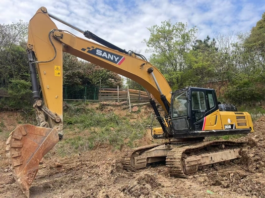 Isuzu GH-6HK1 Used Sany 365H Excavator Second Hand 190 KW Engine