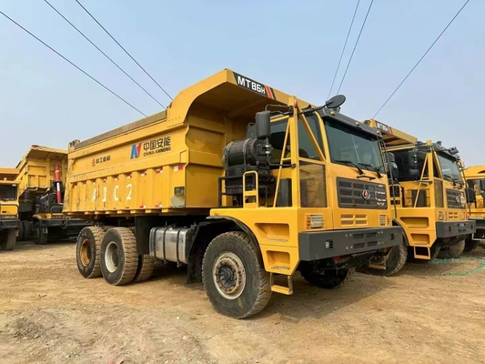 65 طن من شاحنات القمامة المستخدمة LGMG MT96 65000kgs شاحنات التعدين المستخدمة للبيع