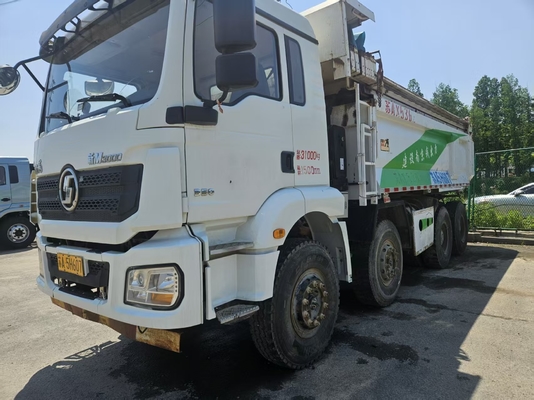 شاكمان M3000 مستعمل 375HP شاحنة قمامة يد ثانية WP10.380E32 EuroII