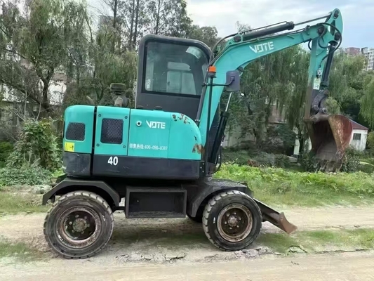 4-Ton Mini Excavator Used Crawler Excavator with 60L Fuel Tank and 75L Hydraulic Reservoir
